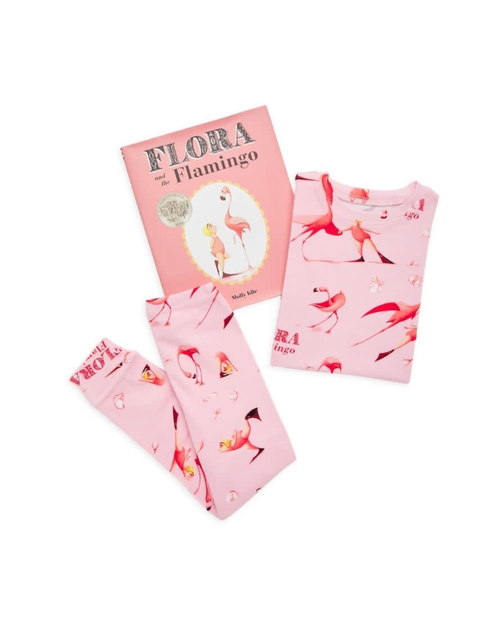 Books to Bed Flora and the Flamingo Book & PJ Set