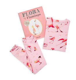 Books to Bed Flora and the Flamingo Book & PJ Set