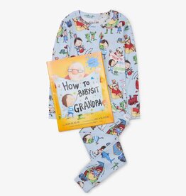 Books to Bed How to Babysit a Grandpa Book & PJ Set