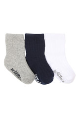 Robeez Boys Basic Socks 3-Pack