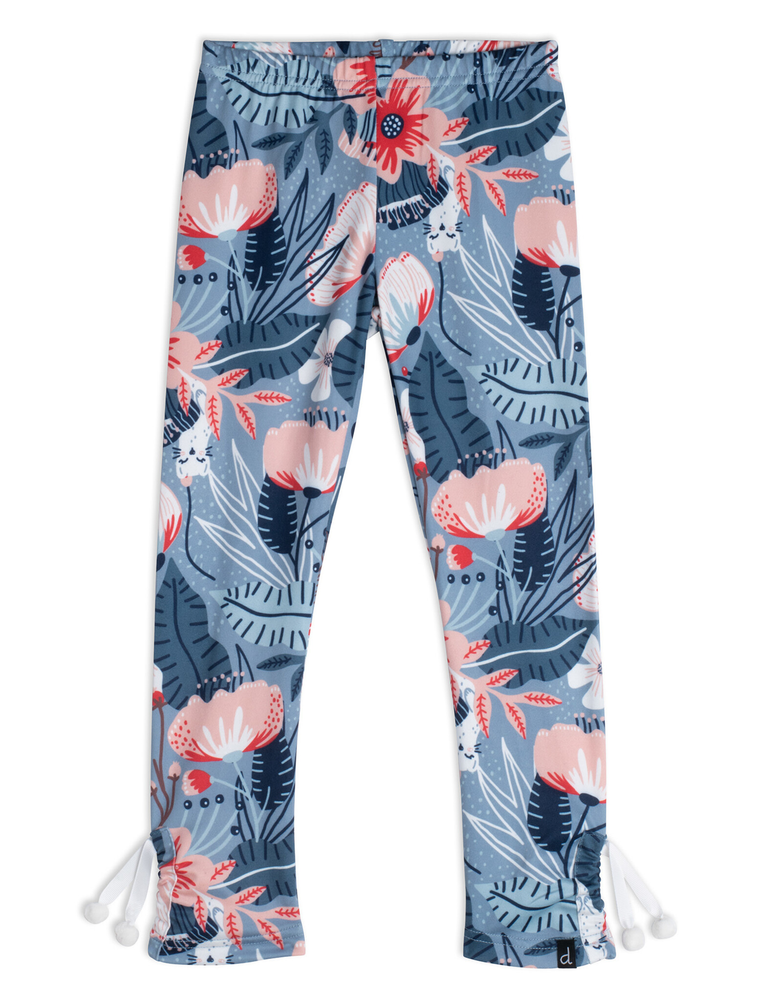Deux Par Deux Weasel Pompon Legging