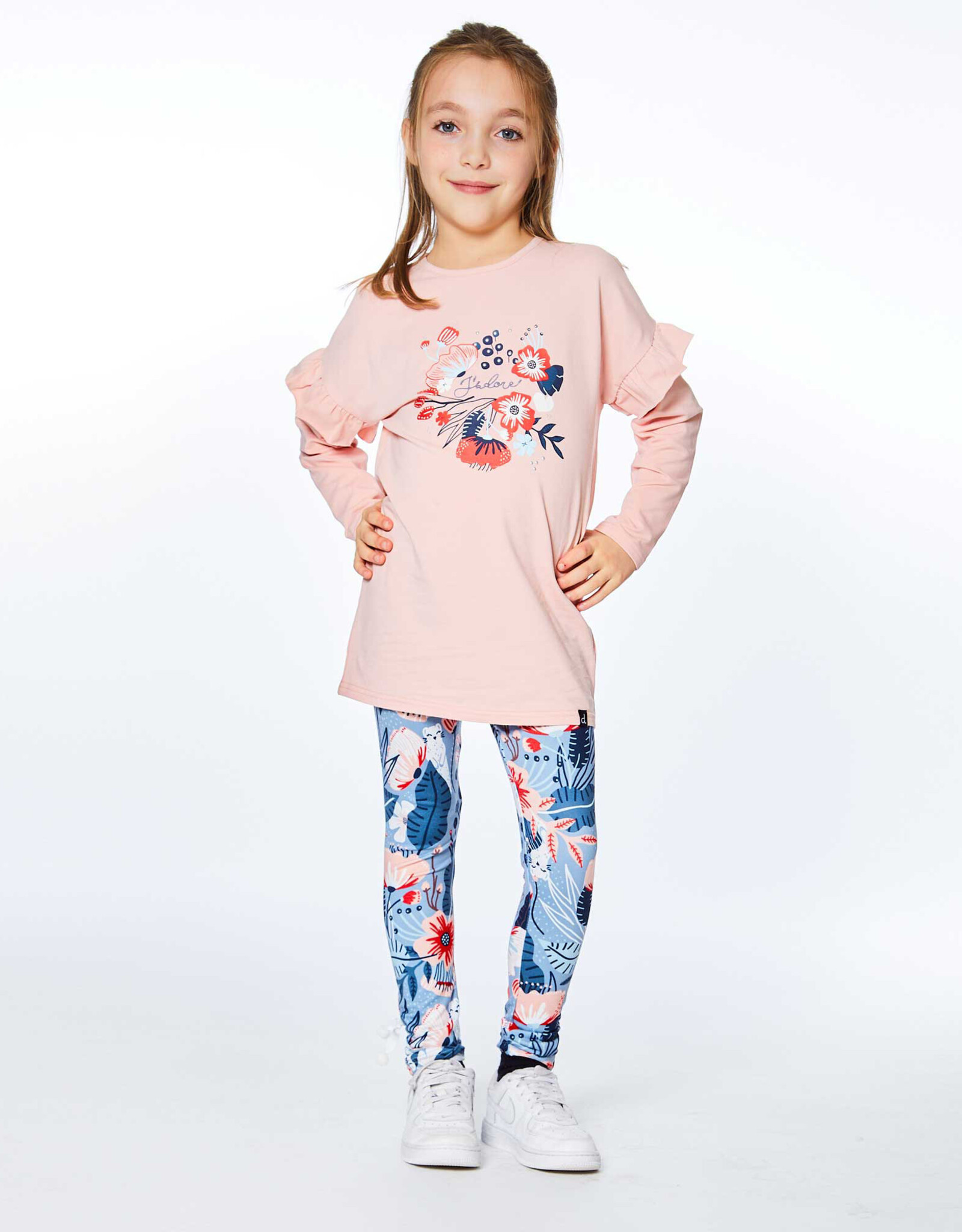 Deux Par Deux Weasel Pompon Legging
