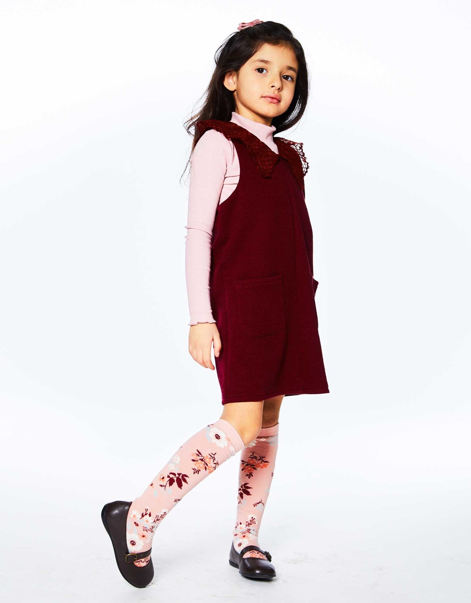 Deux Par Deux Windsor Wine Jumper w/Pocket