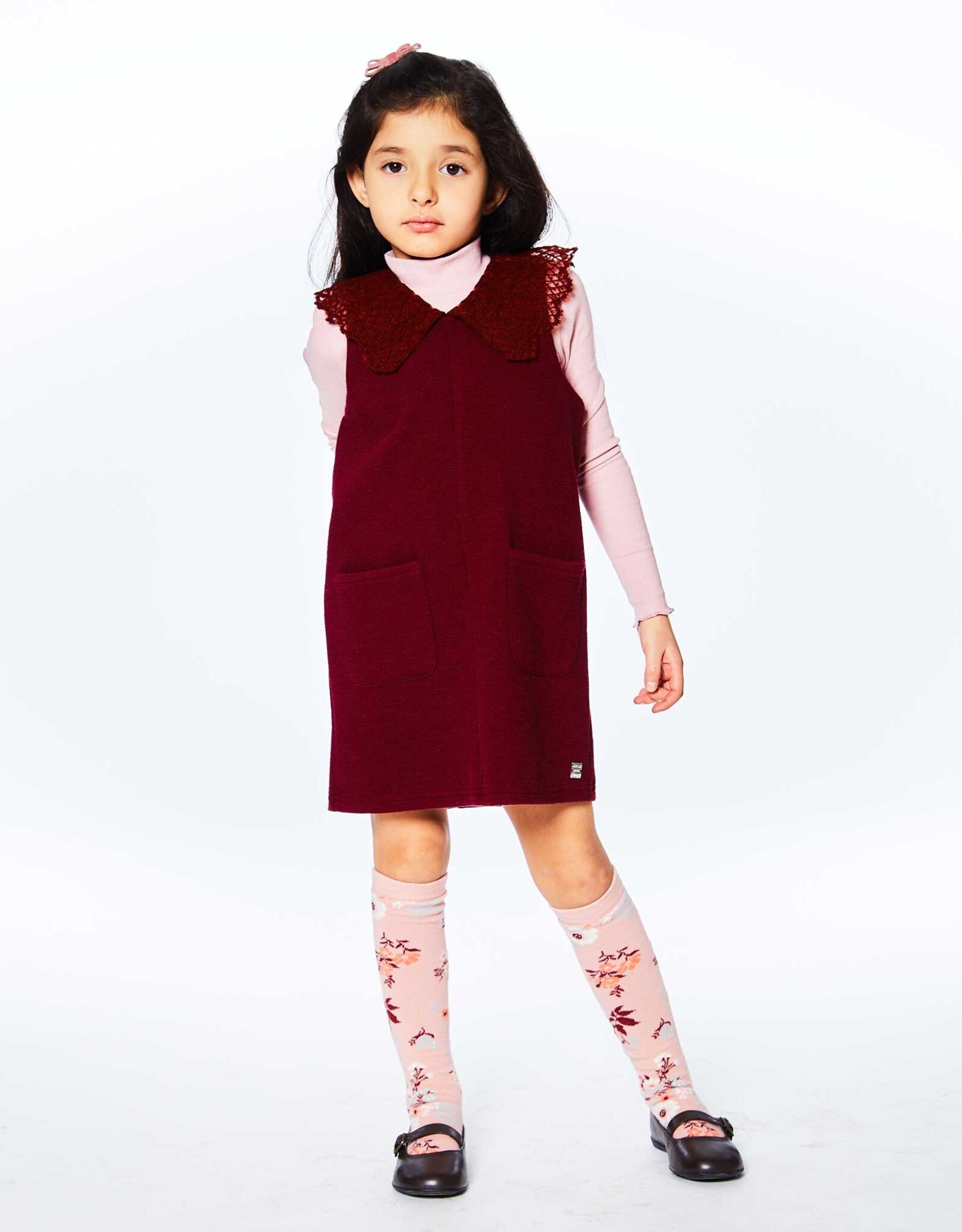 Deux Par Deux Windsor Wine Jumper w/Pocket