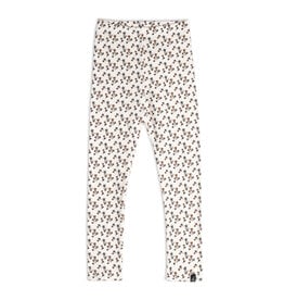 Deux Par Deux Little Flowers Rib Legging