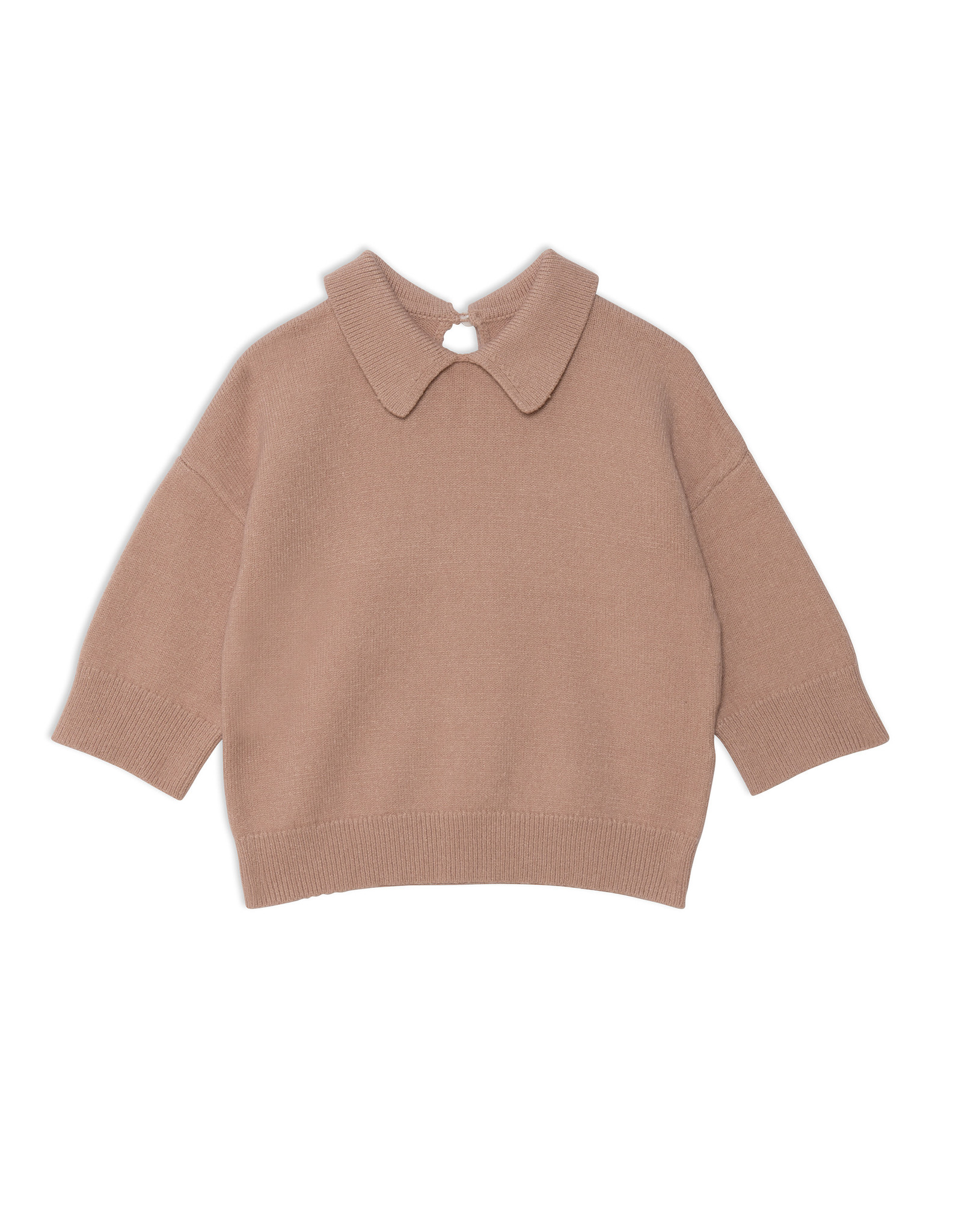 Deux Par Deux Taffy 3/4 Sleeve Knit Top