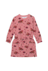 Deux Par Deux Pink Flower Unicorn Printed Dress