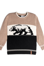 Deux Par Deux Nomad Knit Bear Top
