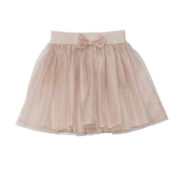 Deux Par Deux Taffy Mesh Skirt w/Bow