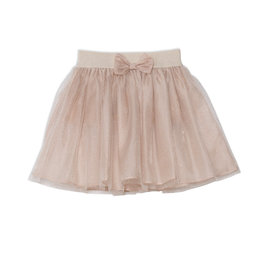 Deux Par Deux Taffy Mesh Skirt w/Bow