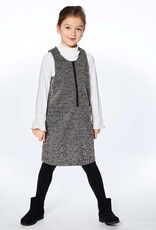 Deux Par Deux Anthracite Jumper w/Pocket & Zipper