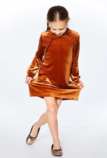 Deux Par Deux Cathay Spice Dress w/Frill