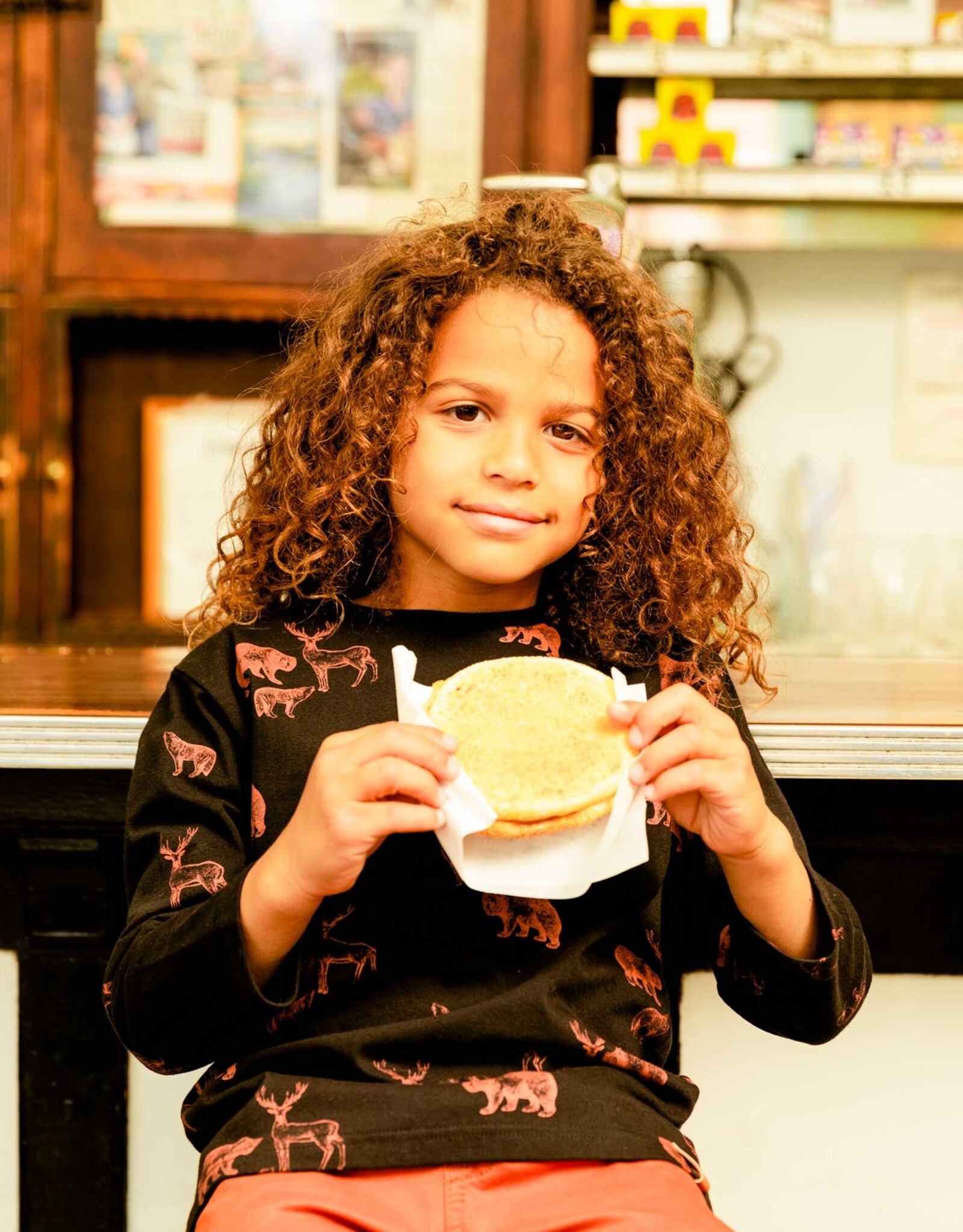 Deux Par Deux Anthracite Woodland Long Sleeve