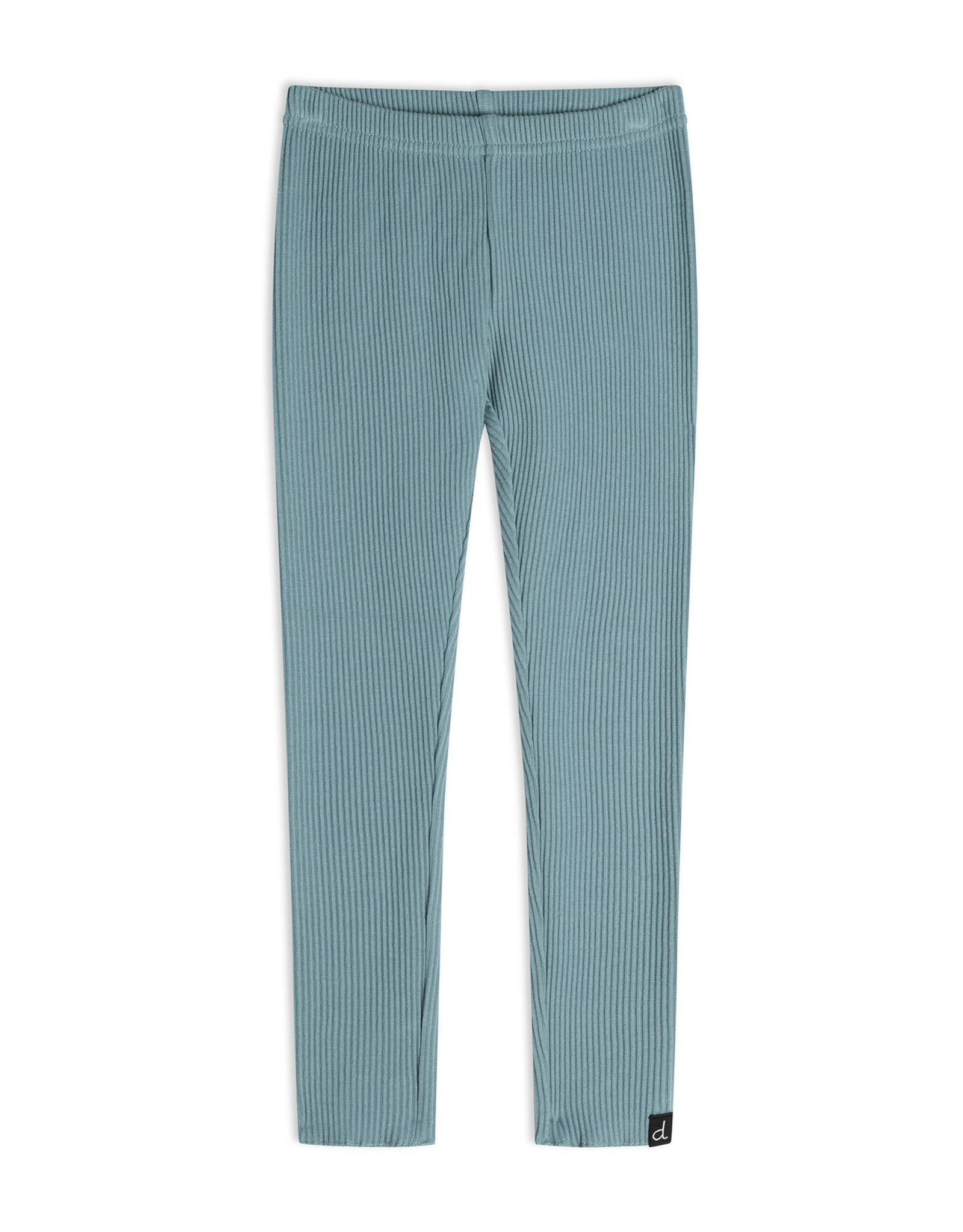 Deux Par Deux Smoke Blue Rib Legging