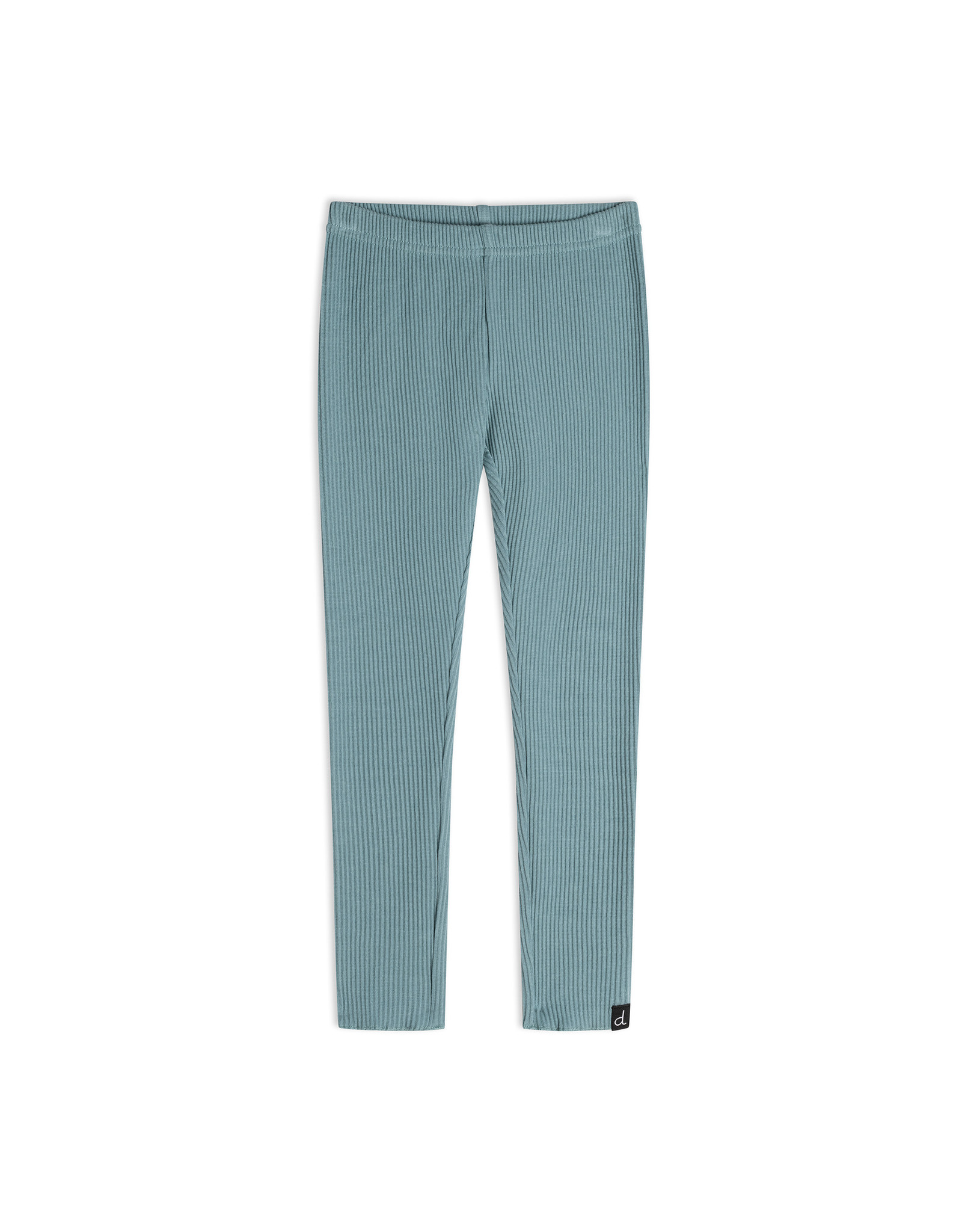 Deux Par Deux Smoke Blue Rib Legging