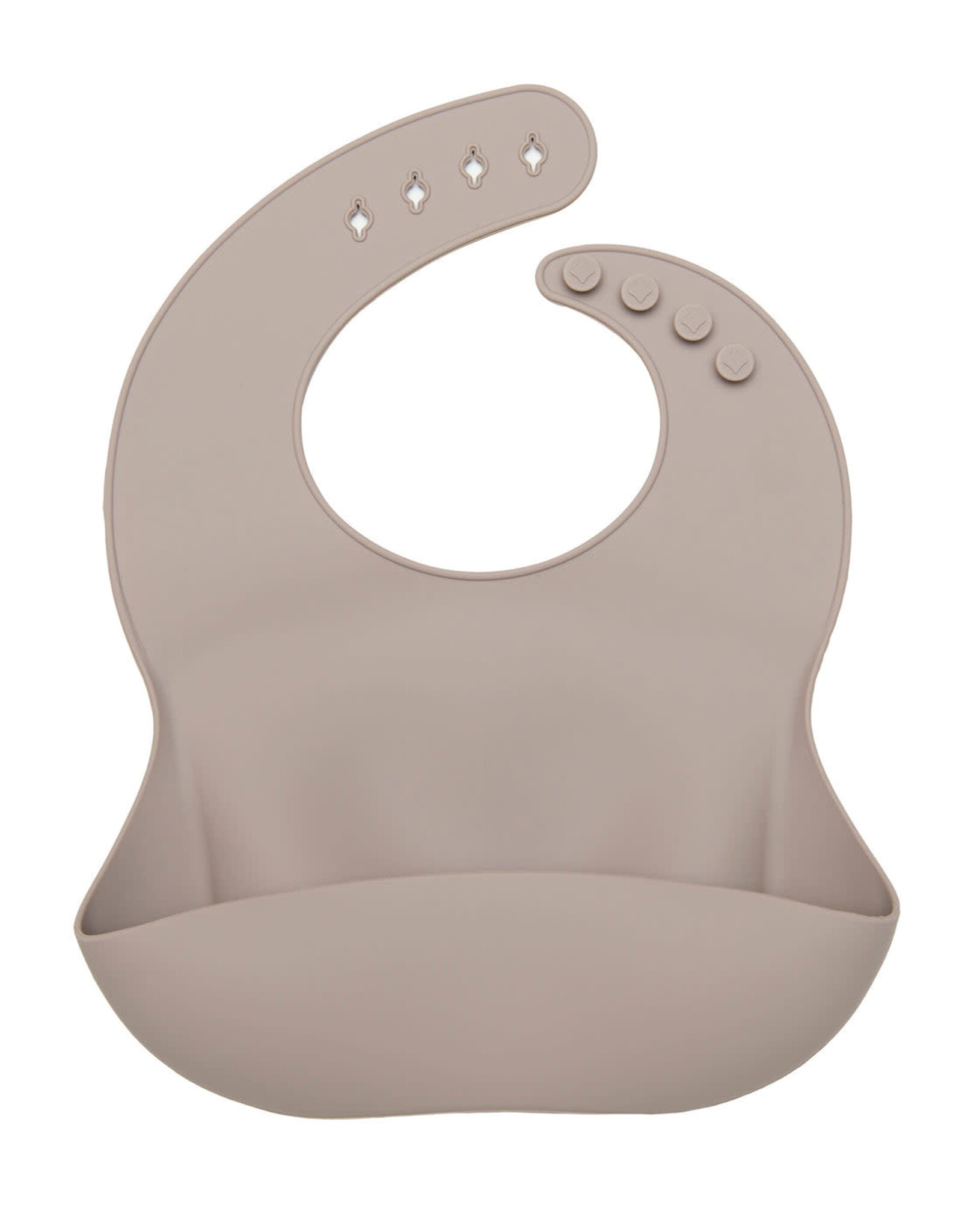 Loulou Lollipop Silicone Bib - Mushroom