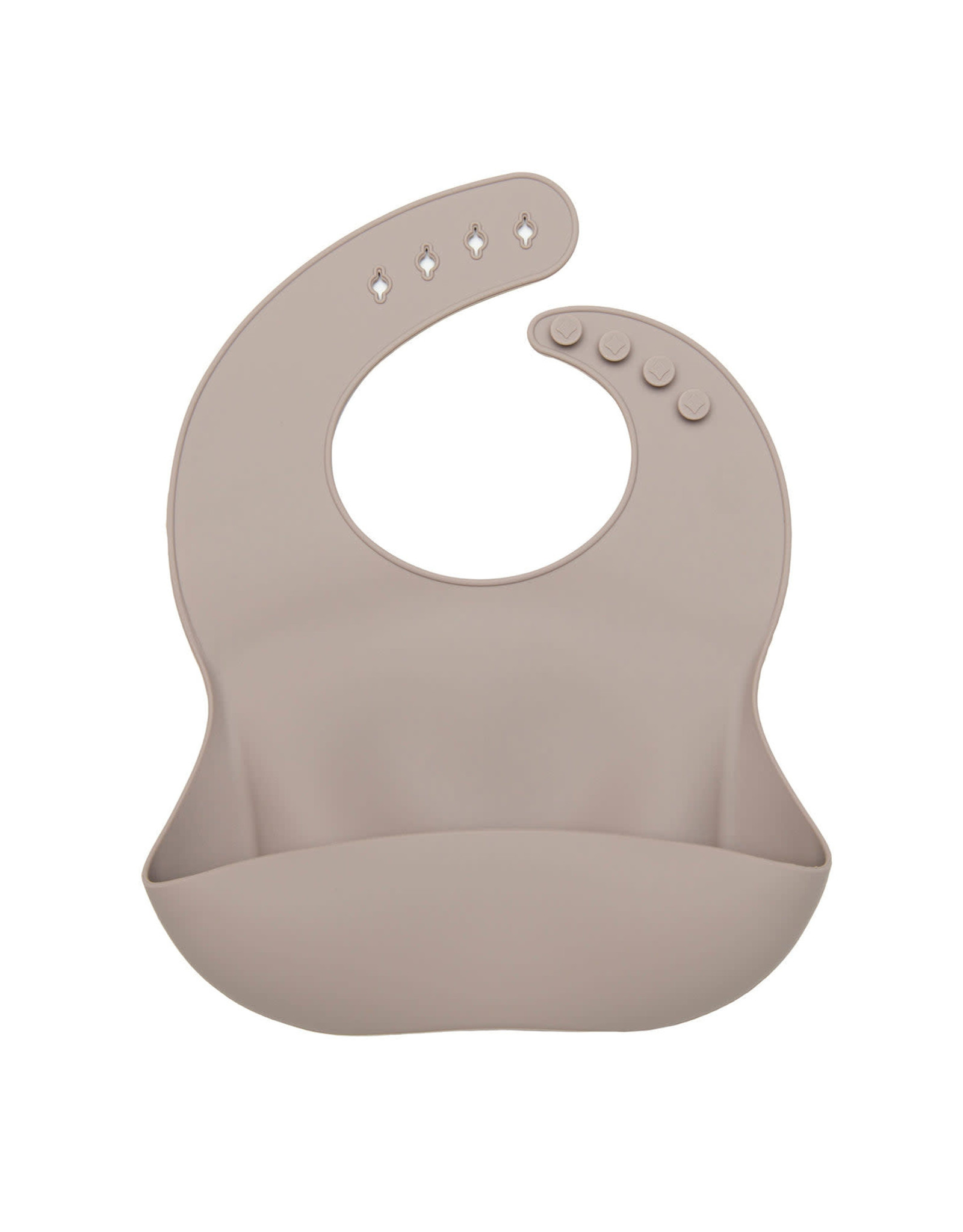 Loulou Lollipop Silicone Bib - Mushroom