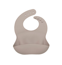 Loulou Lollipop Silicone Bib - Mushroom