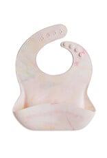 Loulou Lollipop Silicone Bib - Rainbow Tie Dye