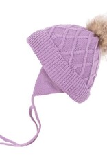 Noruk Lilac Pom Pom Hat Noruk Lilac Pom Pom Hat