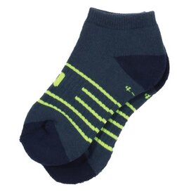 Noruk Navy Turquoise Athletic Sock