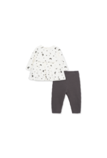 Little Me Milky Way Tunic Top and Leggings Set