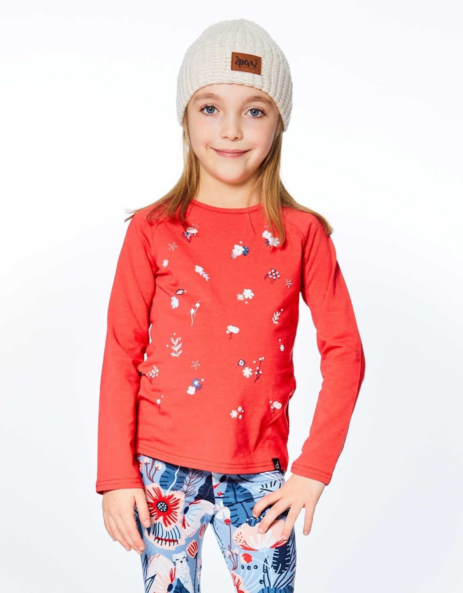 Deux Par Deux Bittersweet Raglan Long Sleeve