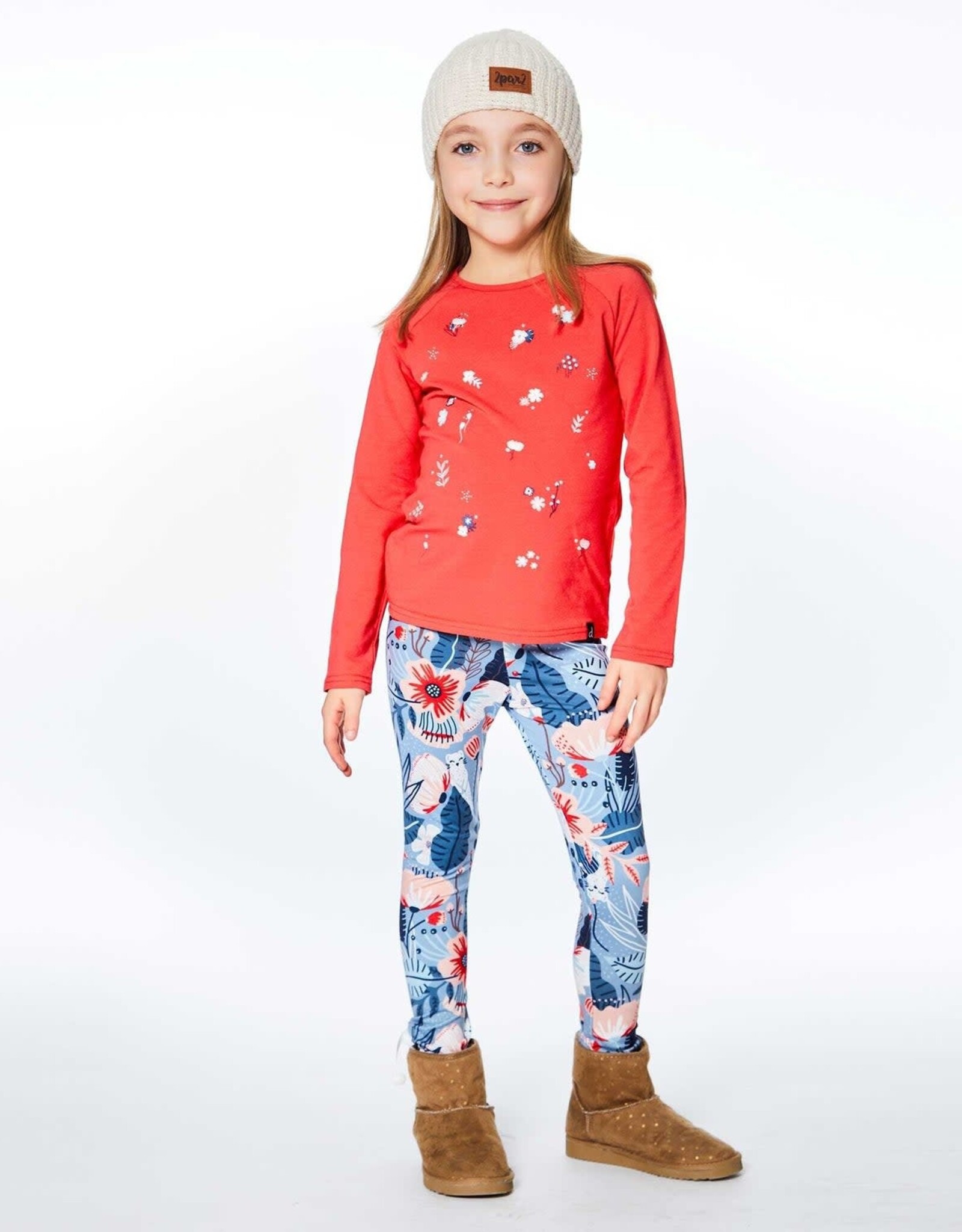 Deux Par Deux Bittersweet Raglan Long Sleeve