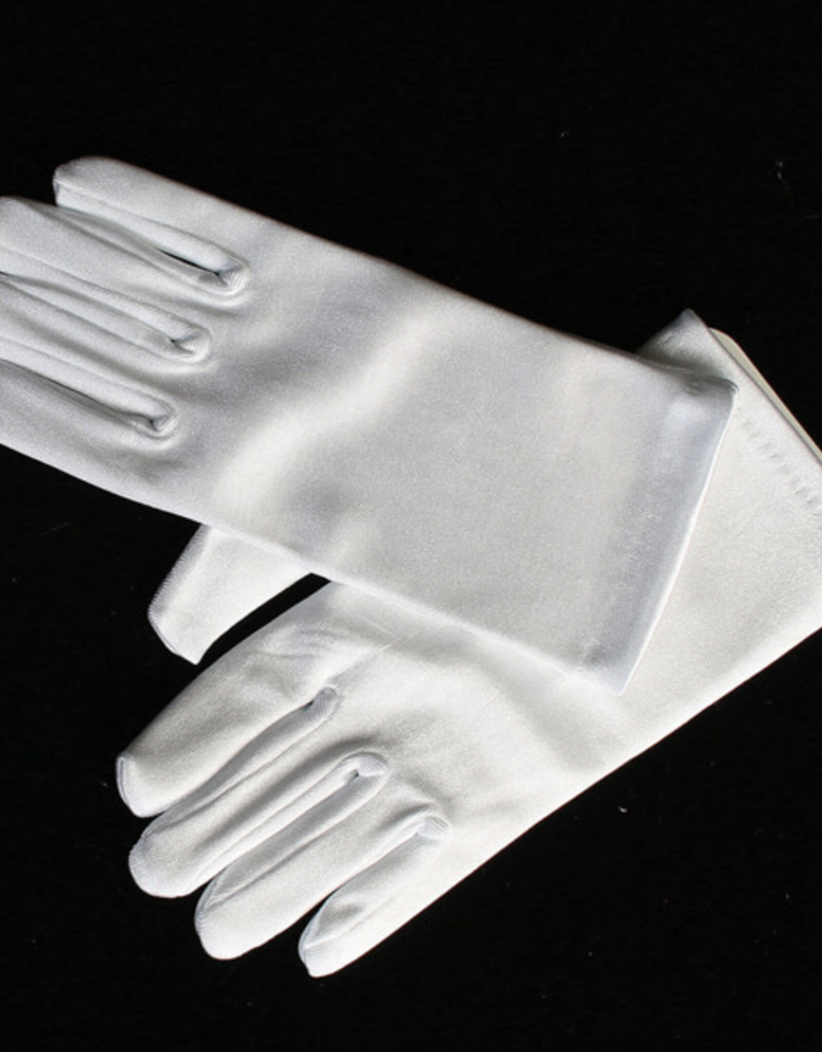 Lito Short Satin Gloves