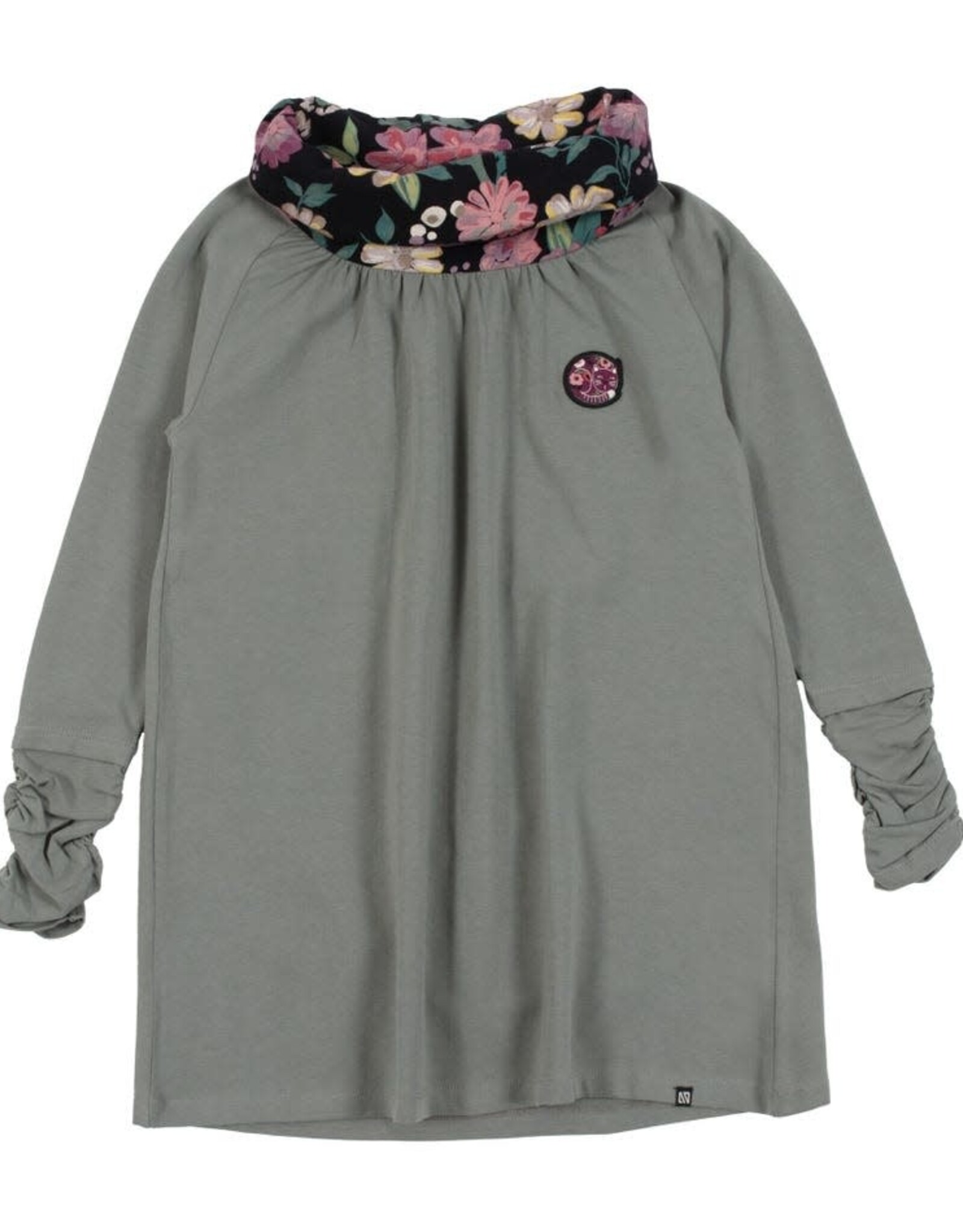 Noruk Poem Scarf Tunic Top