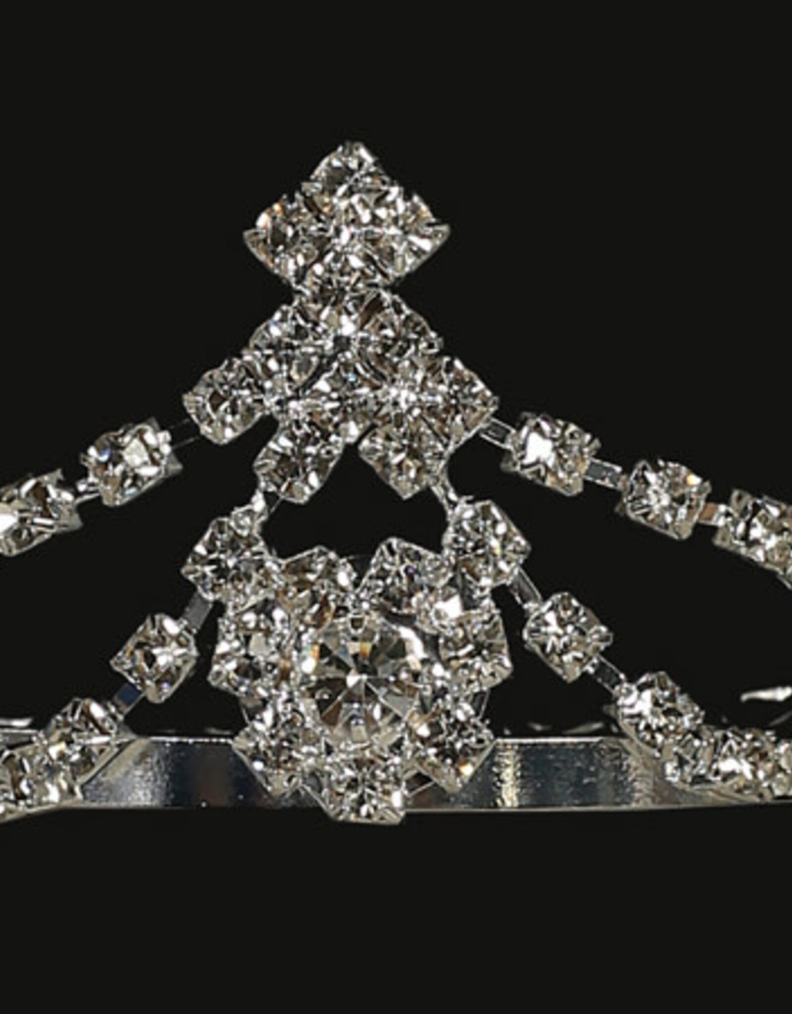 Lito Princess Rhinestone Comb Tiara