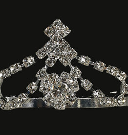 Lito Princess Rhinestone Comb Tiara