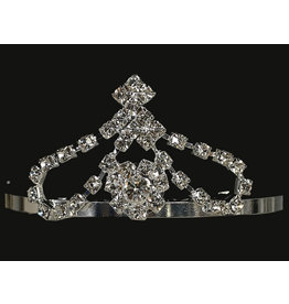 Lito Princess Rhinestone Comb Tiara