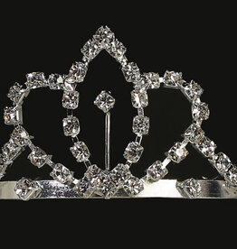 Lito Queen Rhinestone Comb Tiara