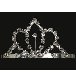 Lito Queen Rhinestone Comb Tiara