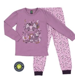 Noruk Purple Fox Pajama Set