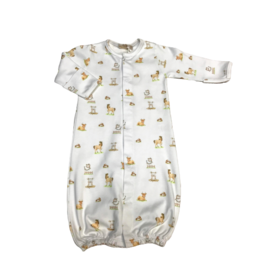 Baby Club Chic Happy Farm Convertible Gown