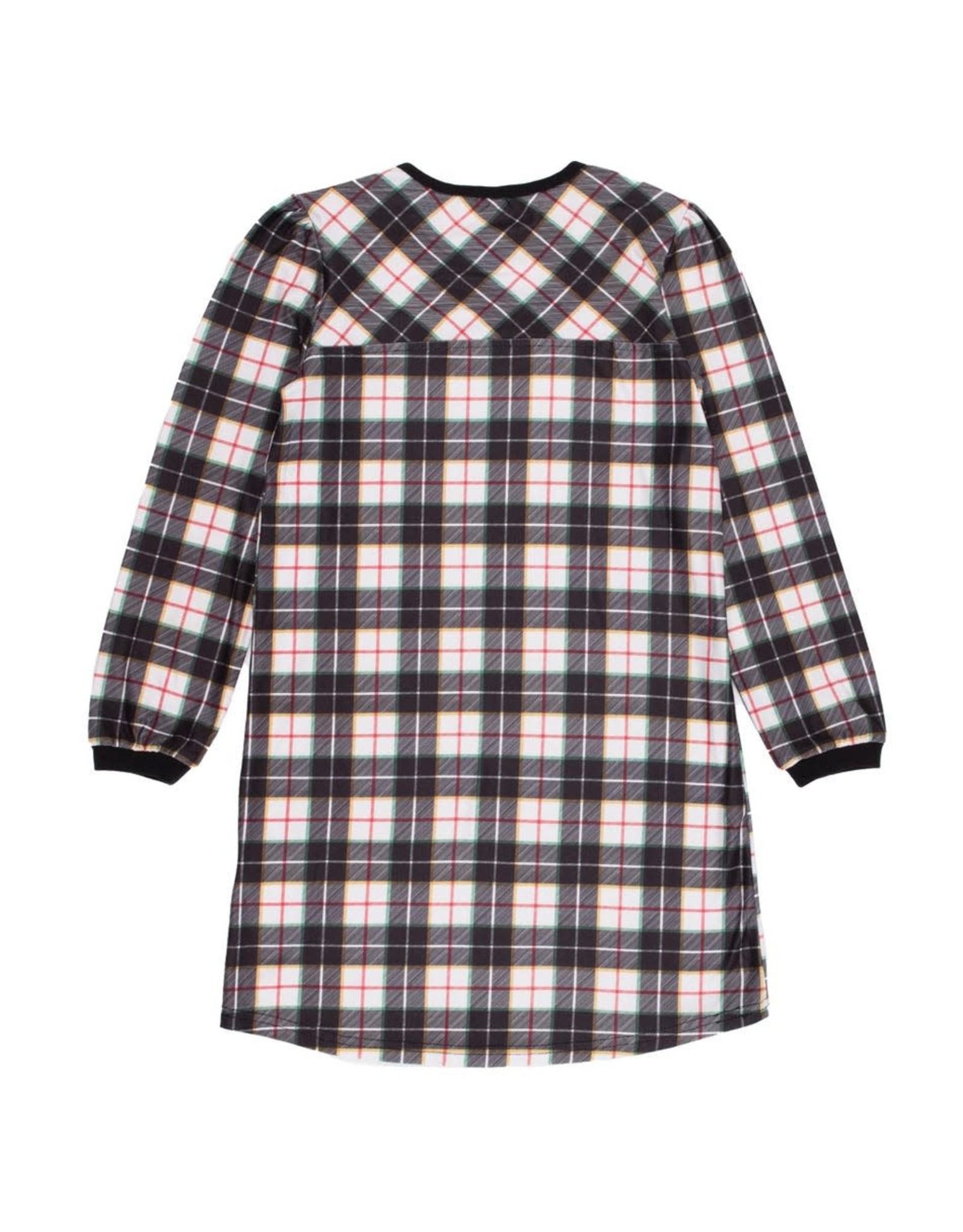 Noruk Plaid Holiday Pajama Dress