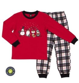 Noruk Fox Holiday Pajama Set