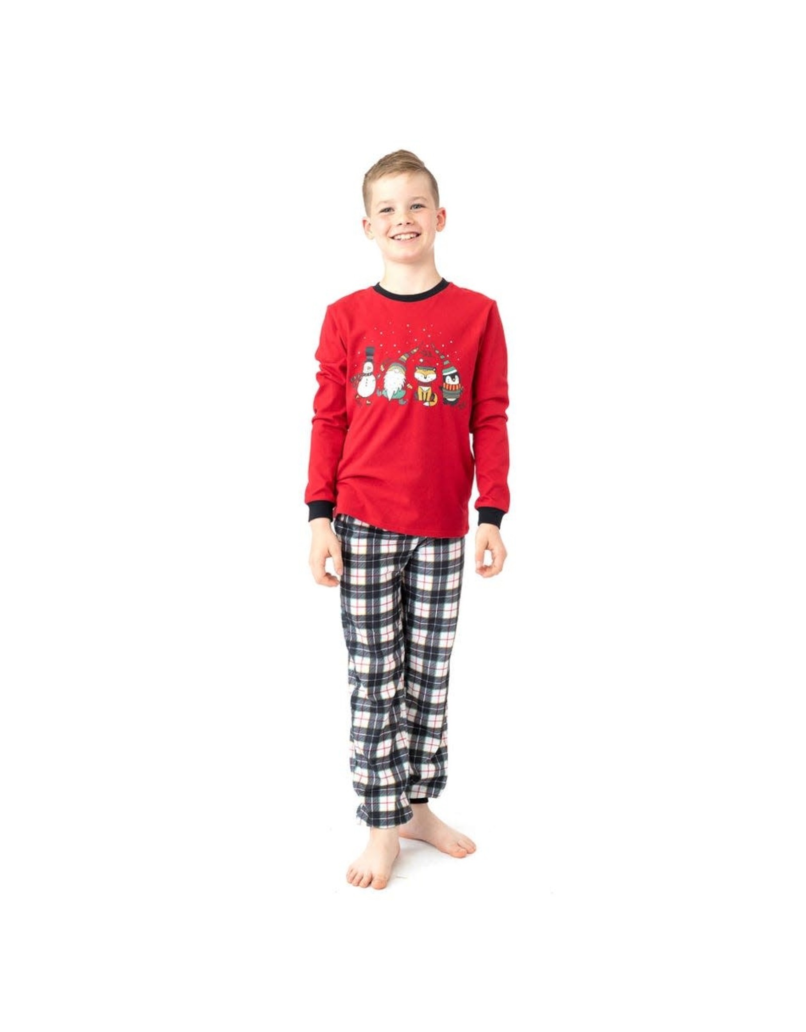 Noruk Fox Holiday Pajama Set