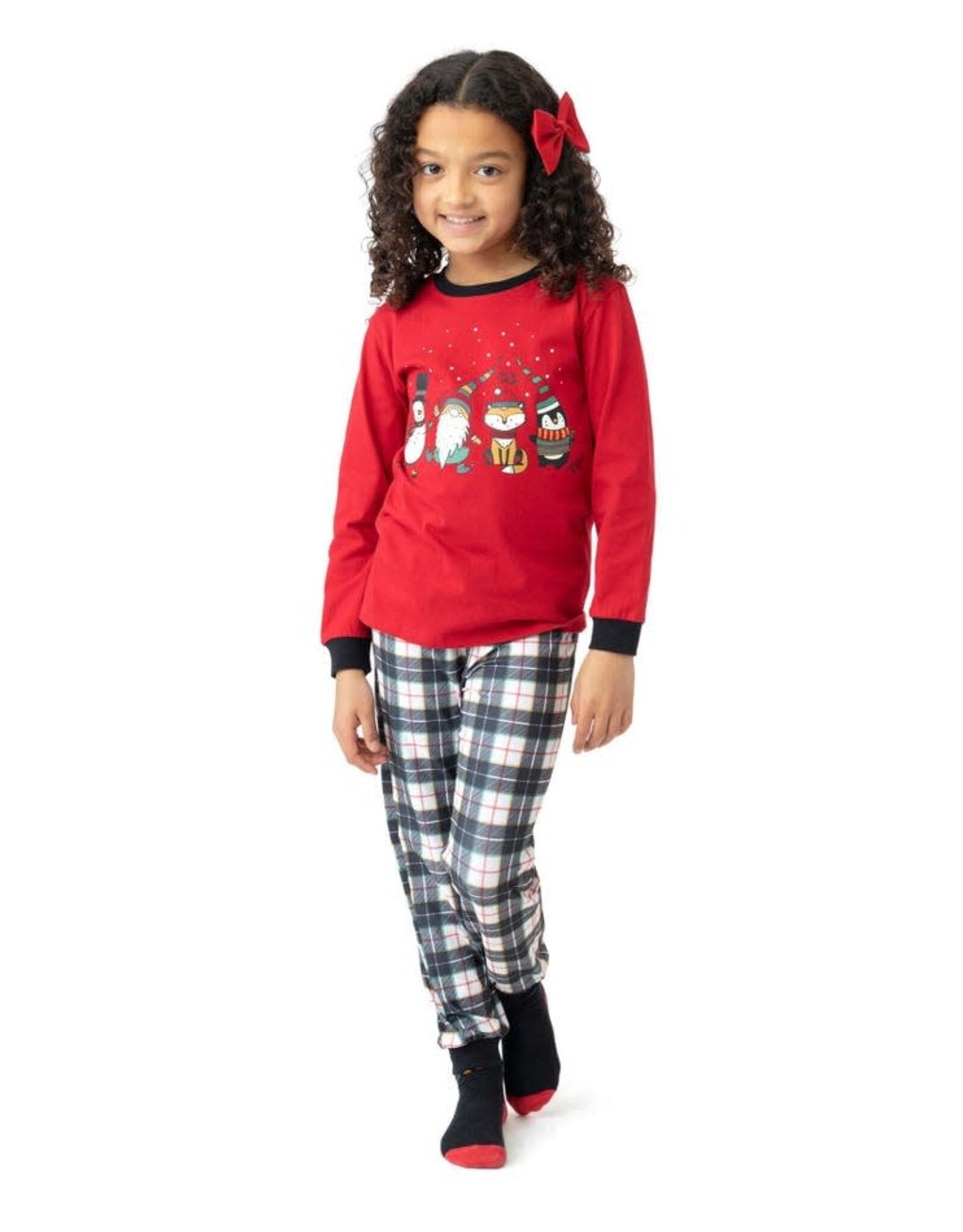 Noruk Fox Holiday Pajama Set
