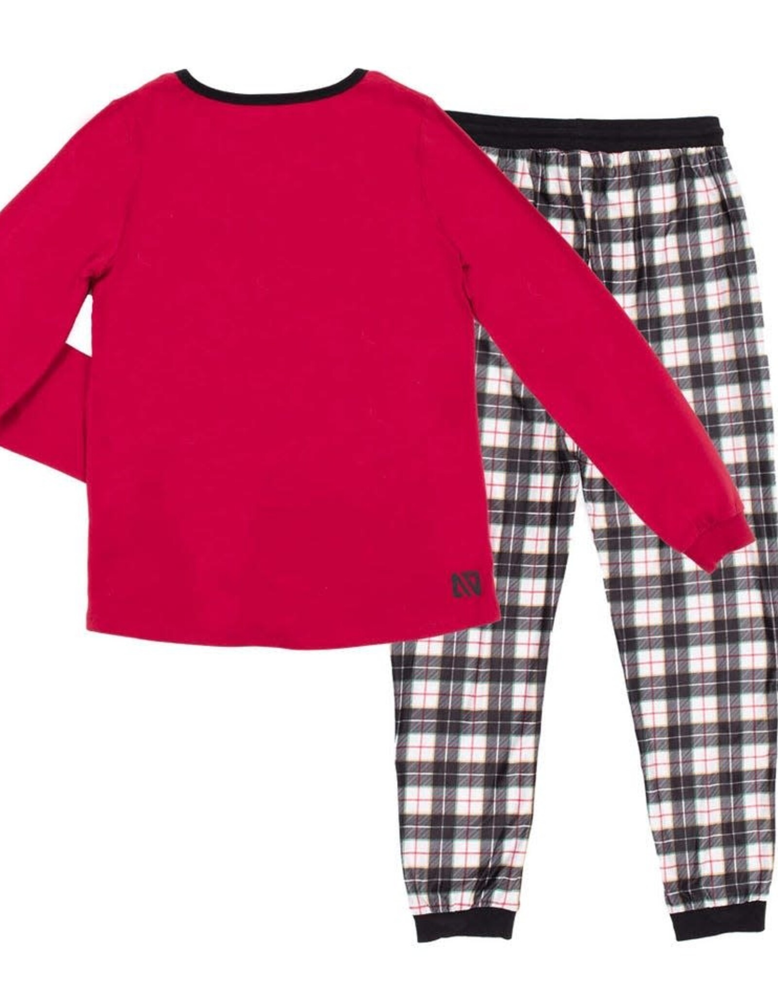 Noruk Red Plaid Womens Holiday Pajama