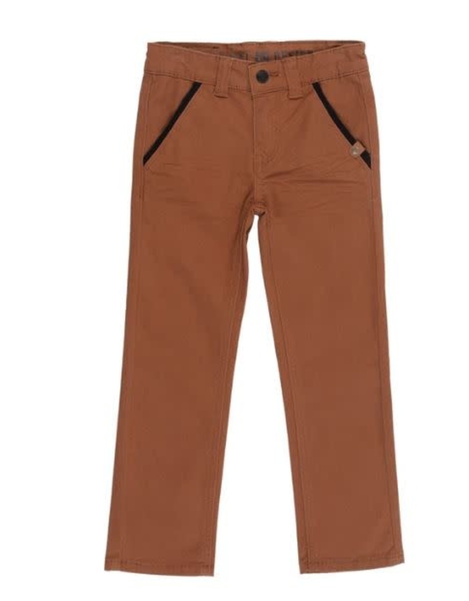 Noruk Brown Pant w/Black Accent (Button Waist)