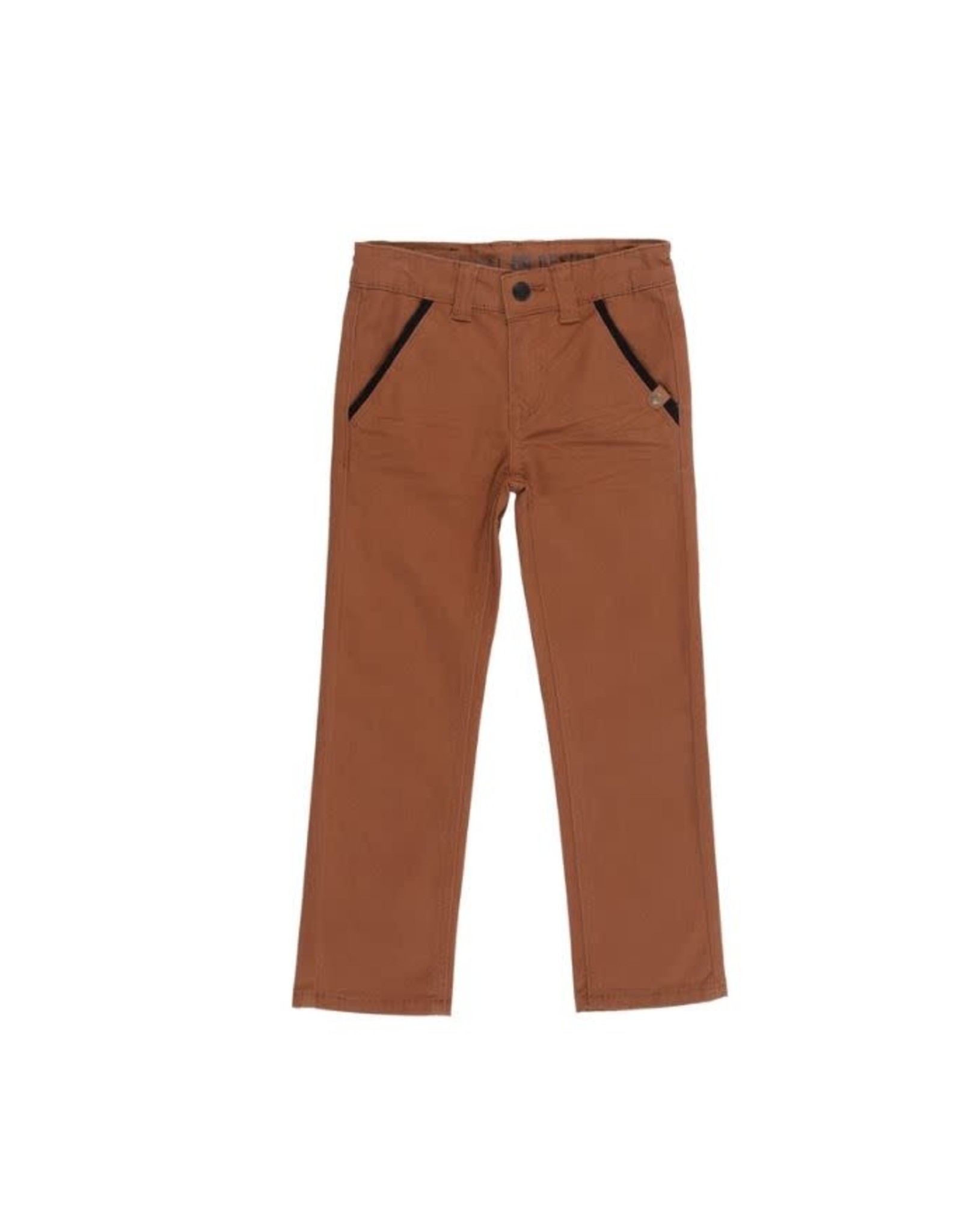 Noruk Brown Pant w/Black Accent (Button Waist)