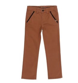 Noruk Brown Pant w/Black Accent (Button Waist)