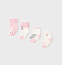 Mayoral Baby Rose 4 Pc Set of Socks