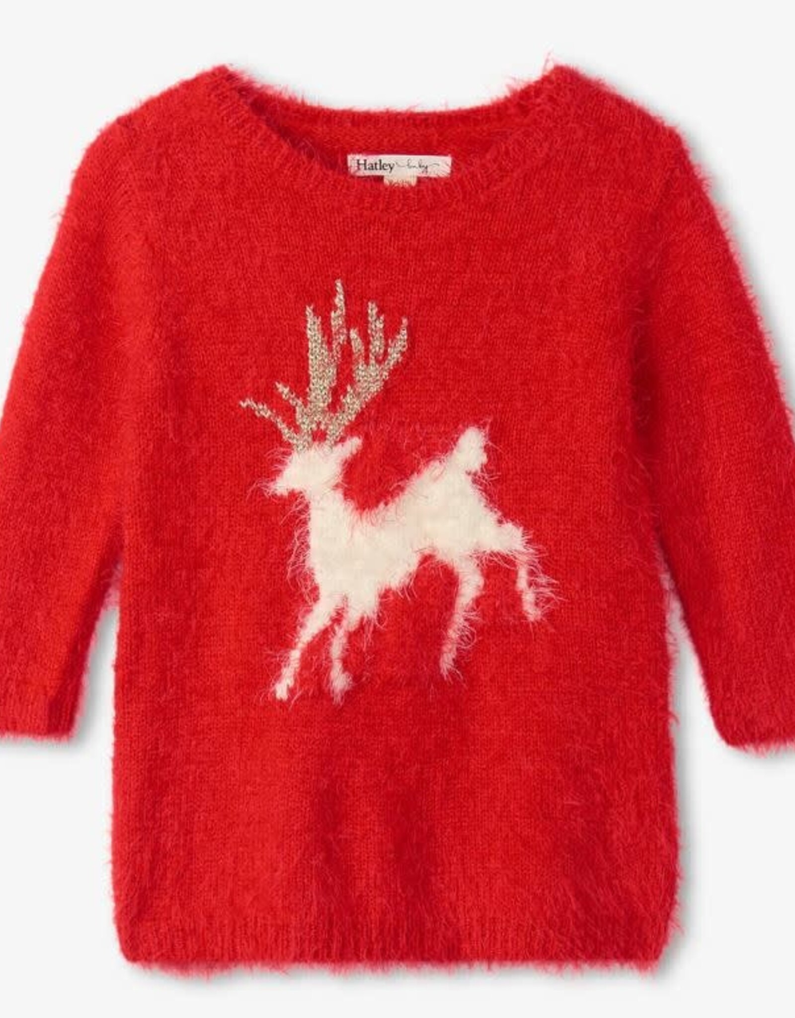 Hatley Holiday Fuzzy Sweater Dress