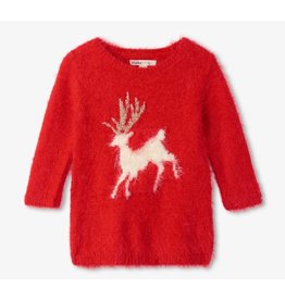 Hatley Holiday Fuzzy Sweater Dress