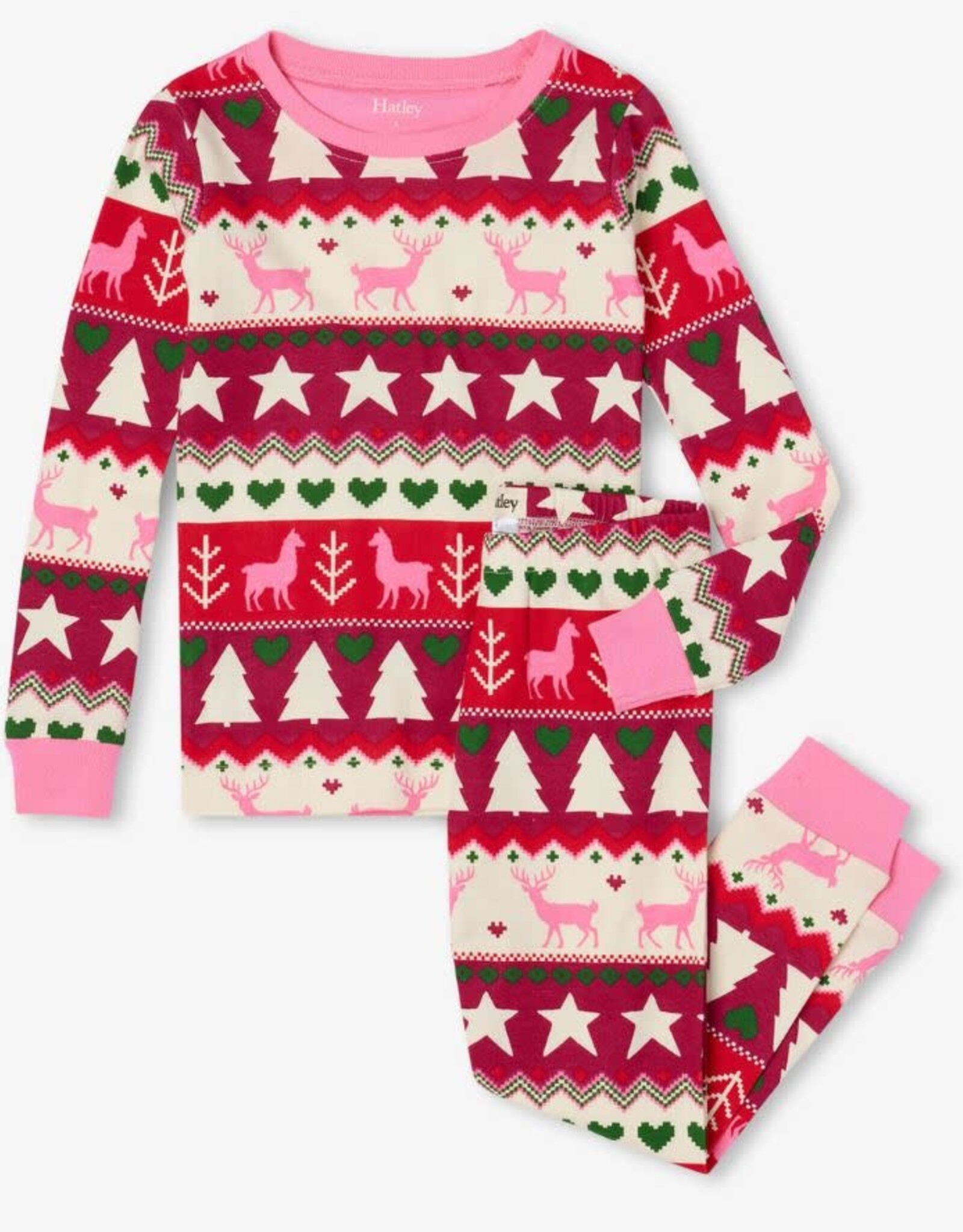 Hatley Pajama Set - Holiday Fair Isle Hatley Pajama Set - Holiday Fair Isle