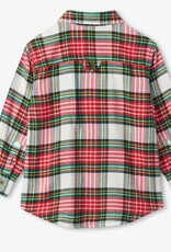 Hatley Festive Plaid Button Down Shirt Hatley Festive Plaid Button Down Shirt